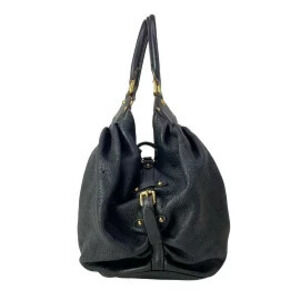 Louis Vuitton L Handbag Noir Black Leather